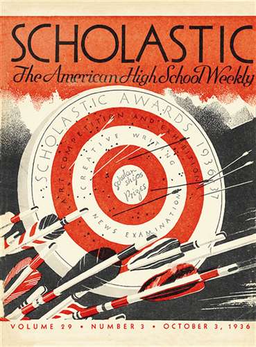 1936 Student Achievement issue of Scholastic.