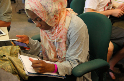 Tying technology with writing was a key component to this summer's Project Write.