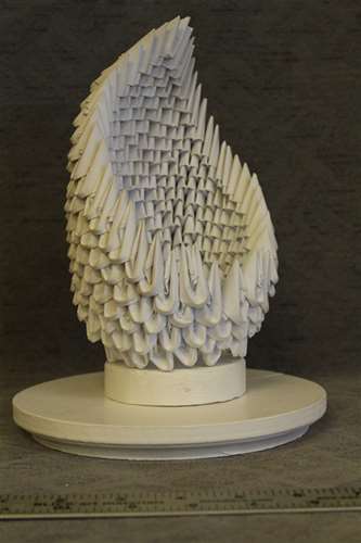 Egg, Sculpture by Kate Forer, Grade 12, Age 17, Carbondale Community High School, Carbondale, IL