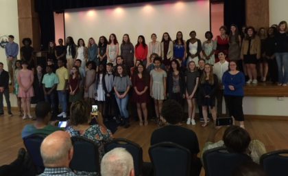 Regional Scholastic Awards recipients at our 2017 Awards Ceremony at the University of New Orleans. 