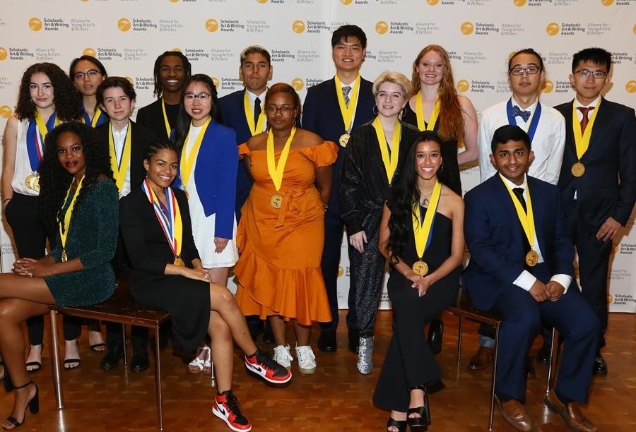 Scholastic Art &amp; Writing Award Winners at the 2019 National Recognition Ceremony.